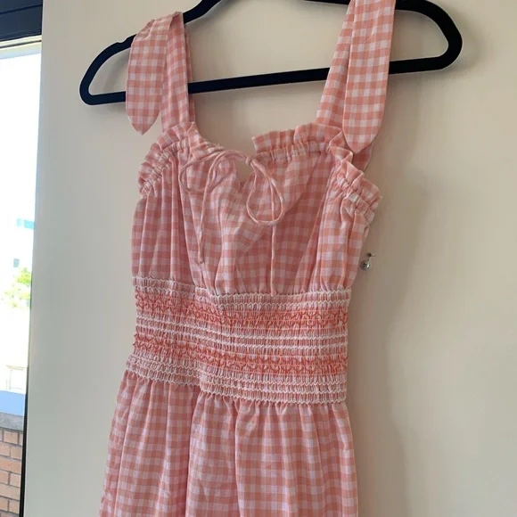 The Fifth Label Pink Gingham Dress - Picture 2 of 7